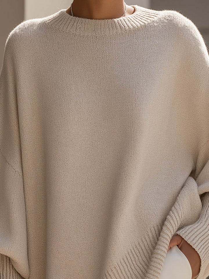 Ayesatu - Oversize Pullover MitLockerer Passform