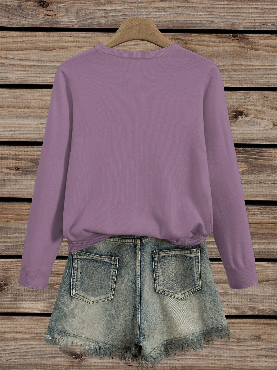 Meyla – Eleganter Langarmpullover