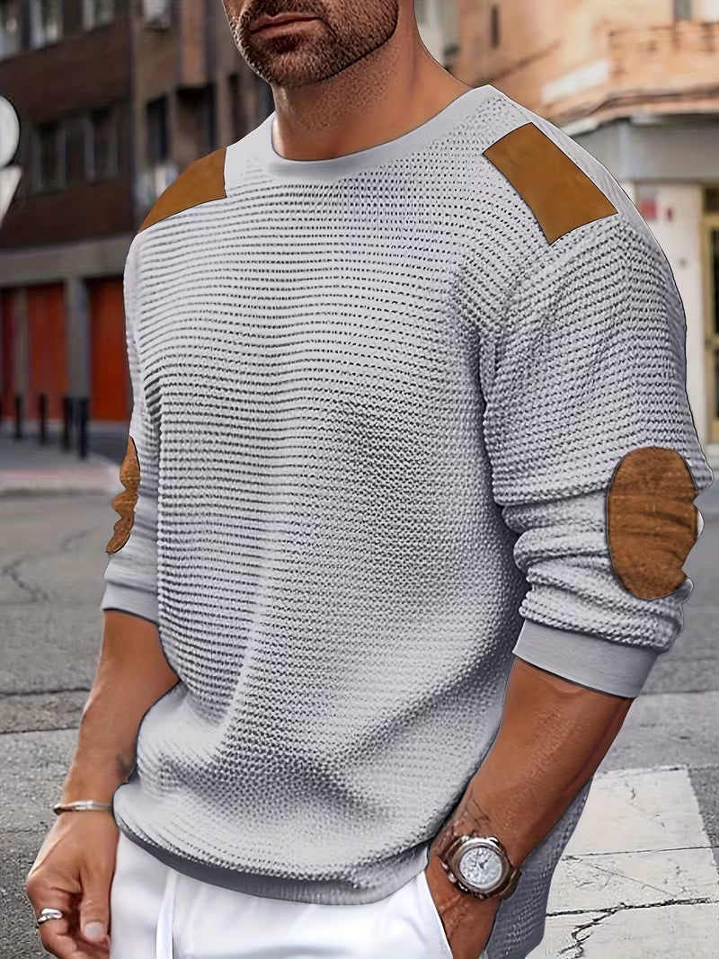 Joaol – Lässiges Sweatshirt Aus Waffelpiqué