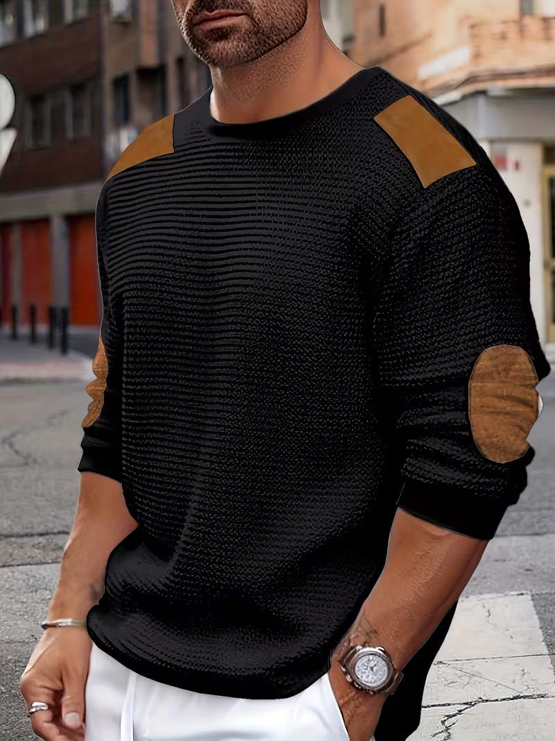 Joaol – Lässiges Sweatshirt Aus Waffelpiqué