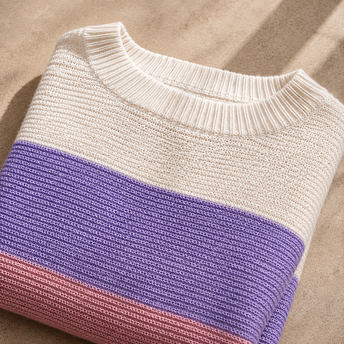 Nirelia – Eleganter Übergröße-Strickpullover