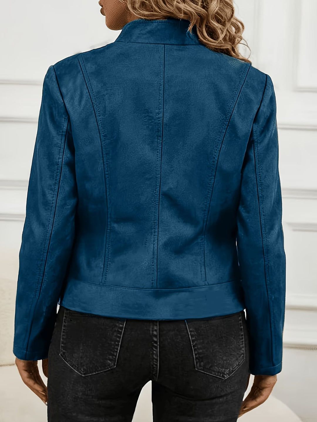 Amina – Langarmjacke mit Reißverschluss