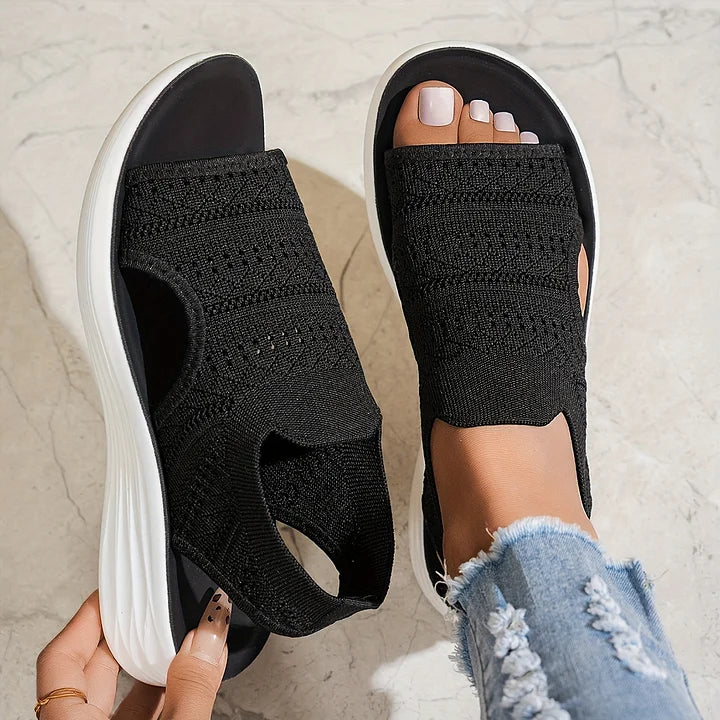 Deborish - Bequeme Orthopädische Sandalen Mit Offener Zehenpartie