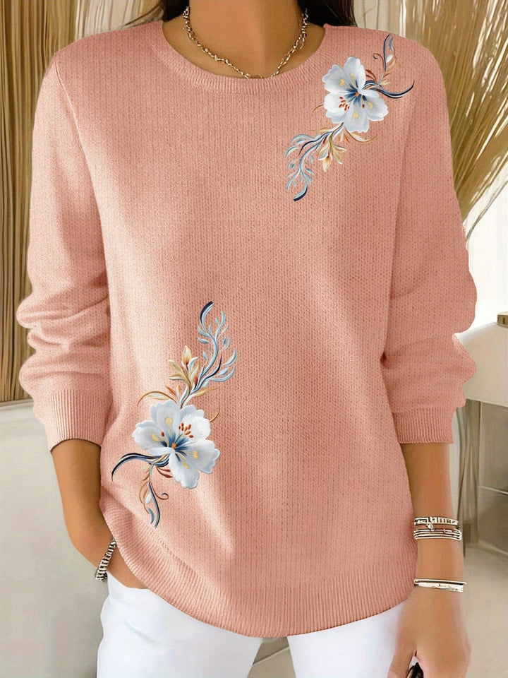 Meyla – Eleganter Langarmpullover