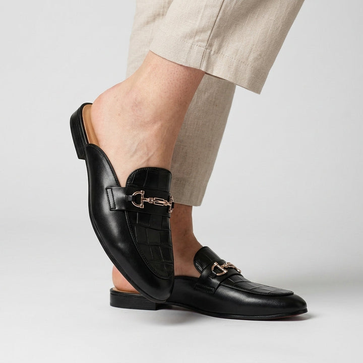 Idris - Rückenfrei Lederschuhe