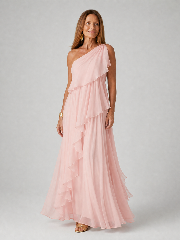 Seyma - Maxi Kleid Mit Rüschen