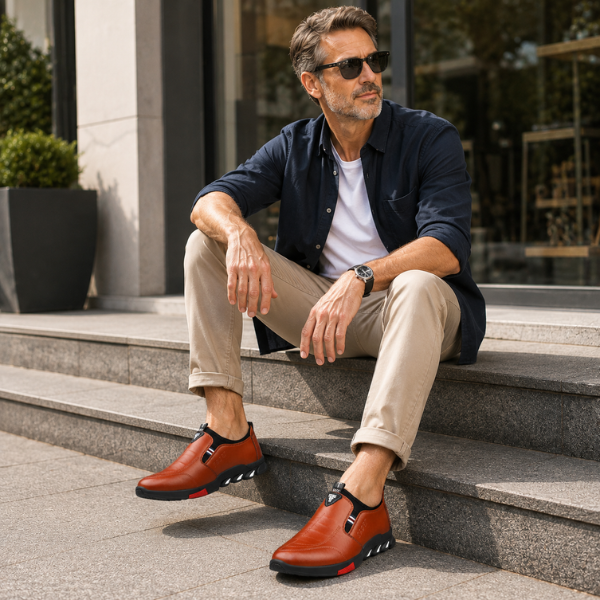 Thornton – Elegante Leder Slipper