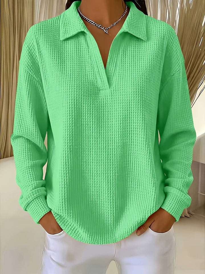 Daphnie - Elegantes Hemd Mit Polokragen