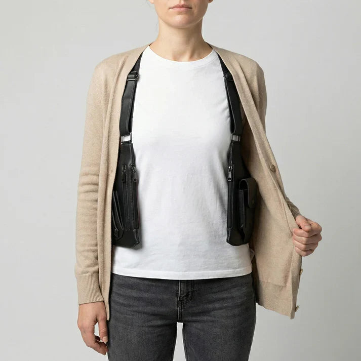 Brousseau – Verstellbarer Umhängegurt mit Holstertasche