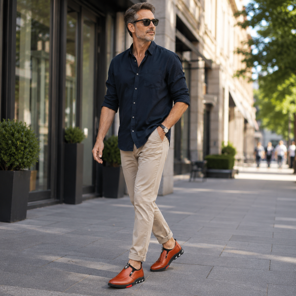 Thornton – Elegante Leder Slipper