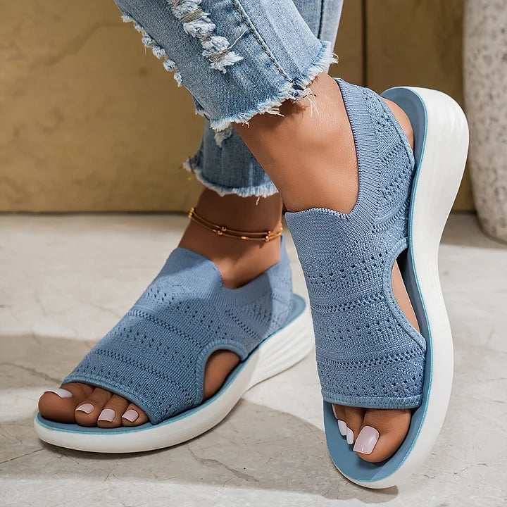 Deborish - Bequeme Orthopädische Sandalen Mit Offener Zehenpartie