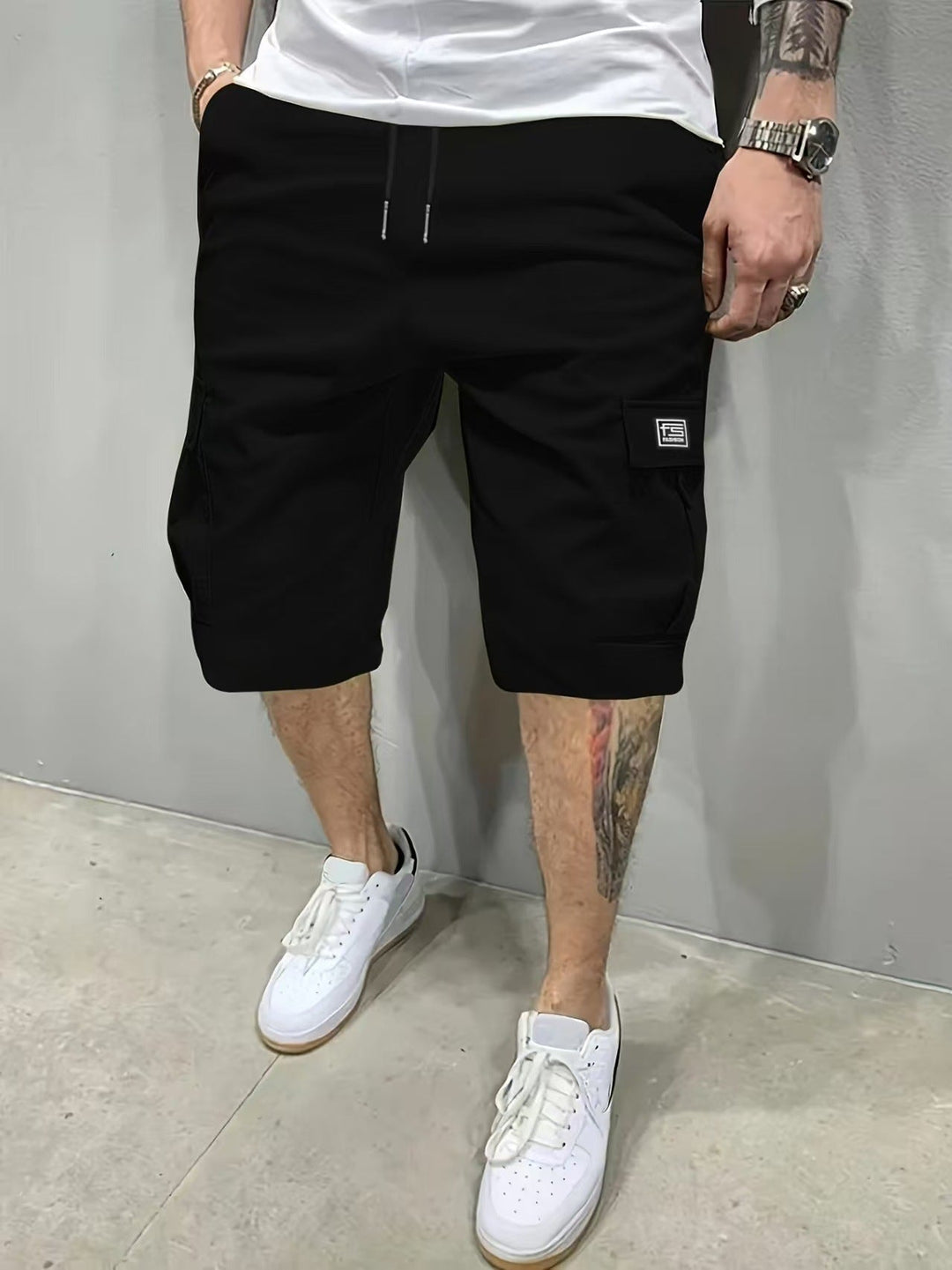 Emmitt - Cargo Kurzhosen Mit Mehreren Taschen