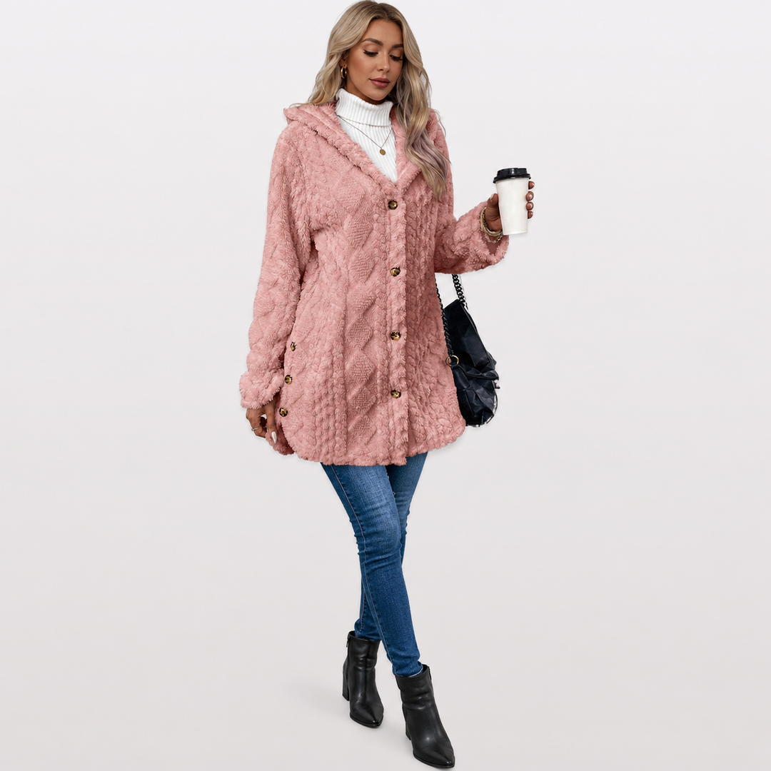 Malory - Warme Jacke Mit Kapuze