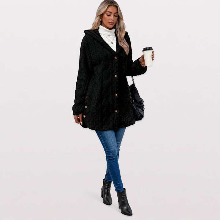 Malory - Warme Jacke Mit Kapuze