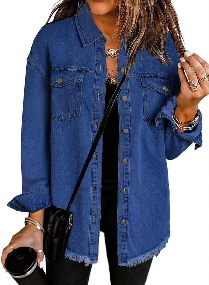 Enass - Jeans Jacke Mit Knopf