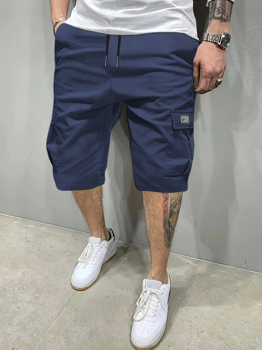 Emmitt - Cargo Kurzhosen Mit Mehreren Taschen