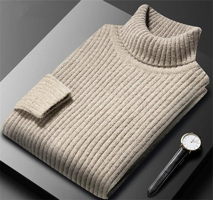 Morteza – Klassischer Rollkragen Pullover