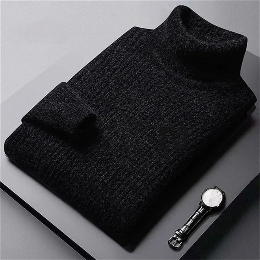 Morteza – Klassischer Rollkragen Pullover