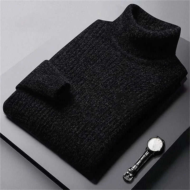 Morteza – Klassischer Rollkragen Pullover