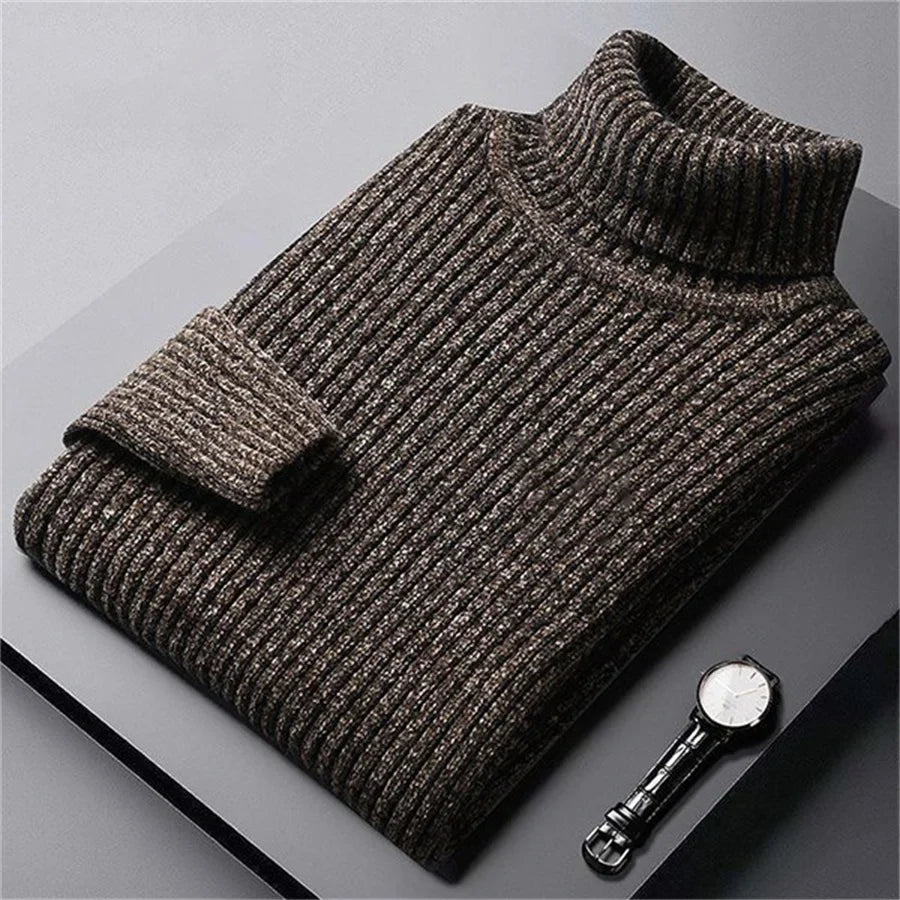 Morteza – Klassischer Rollkragen Pullover