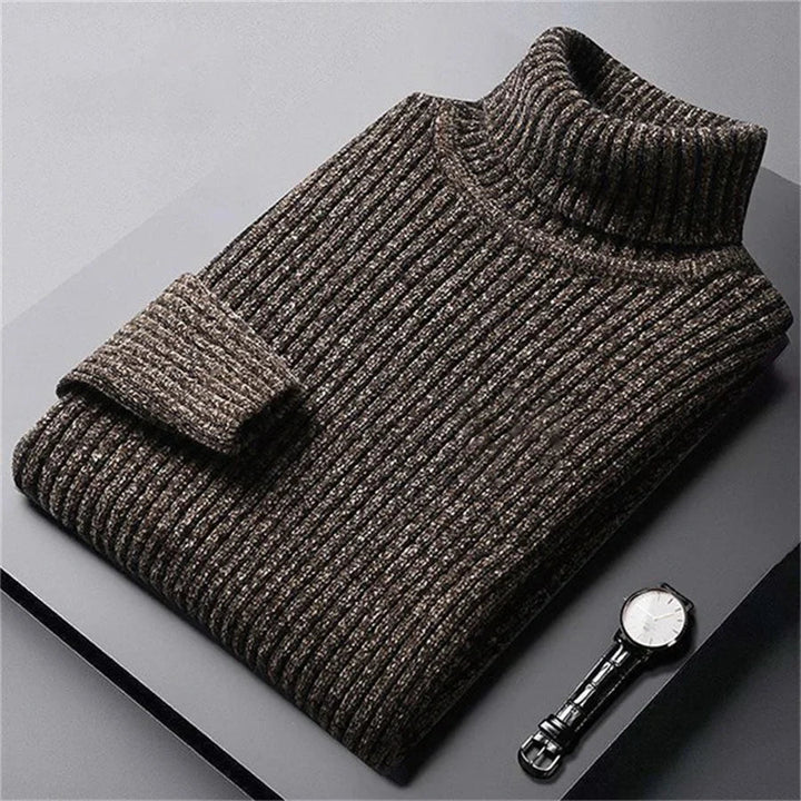 Morteza – Klassischer Rollkragen Pullover