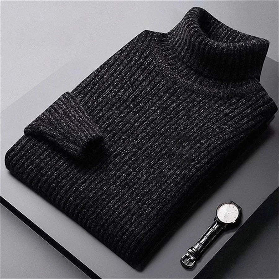 Morteza – Klassischer Rollkragen Pullover