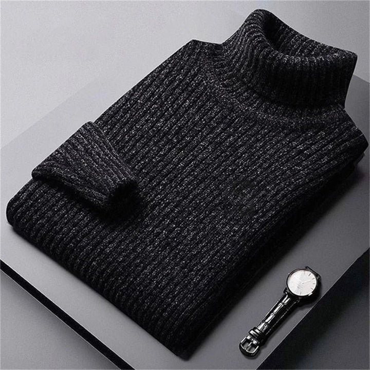 Morteza – Klassischer Rollkragen Pullover