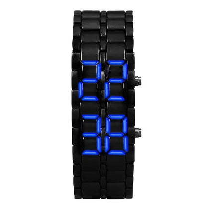 Veltrix – Digitale Uhr mit Edelstahlgehäuse