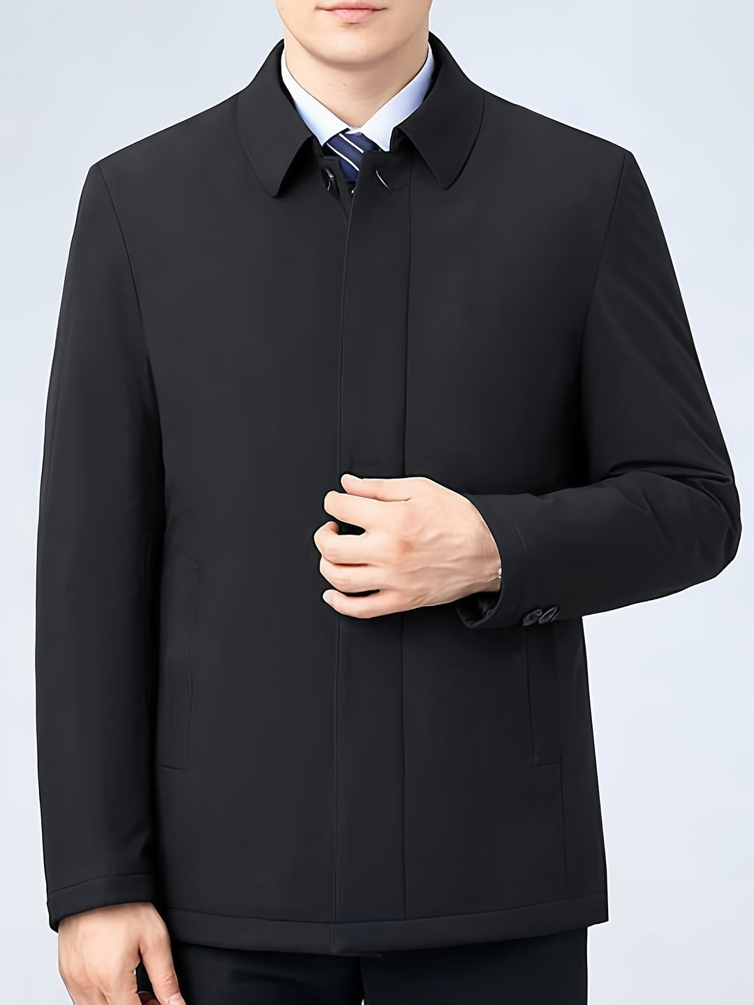Lewinn – Pendlerjacke MIT Knopfleiste Vorne