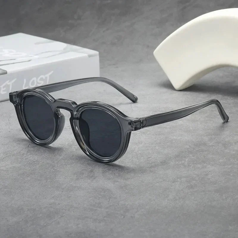 Spectralux – Stilvolle Sonnenbrille Mit Rundem Rahmen