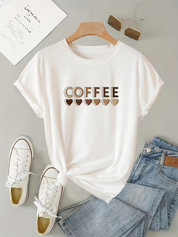 Nimina – Elegantes T-Hemd MIT Grafikprint