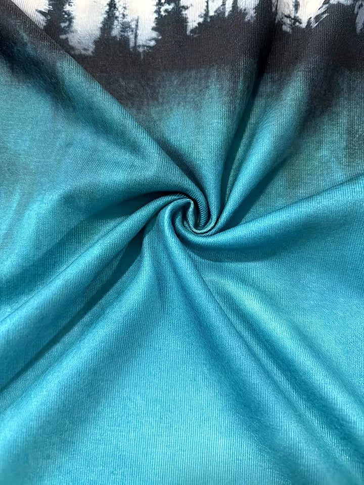 Prajina – Langarm-Hemd Mit Waldmotiv