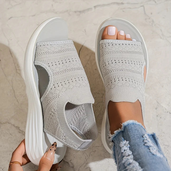 Deborish - Bequeme Orthopädische Sandalen Mit Offener Zehenpartie