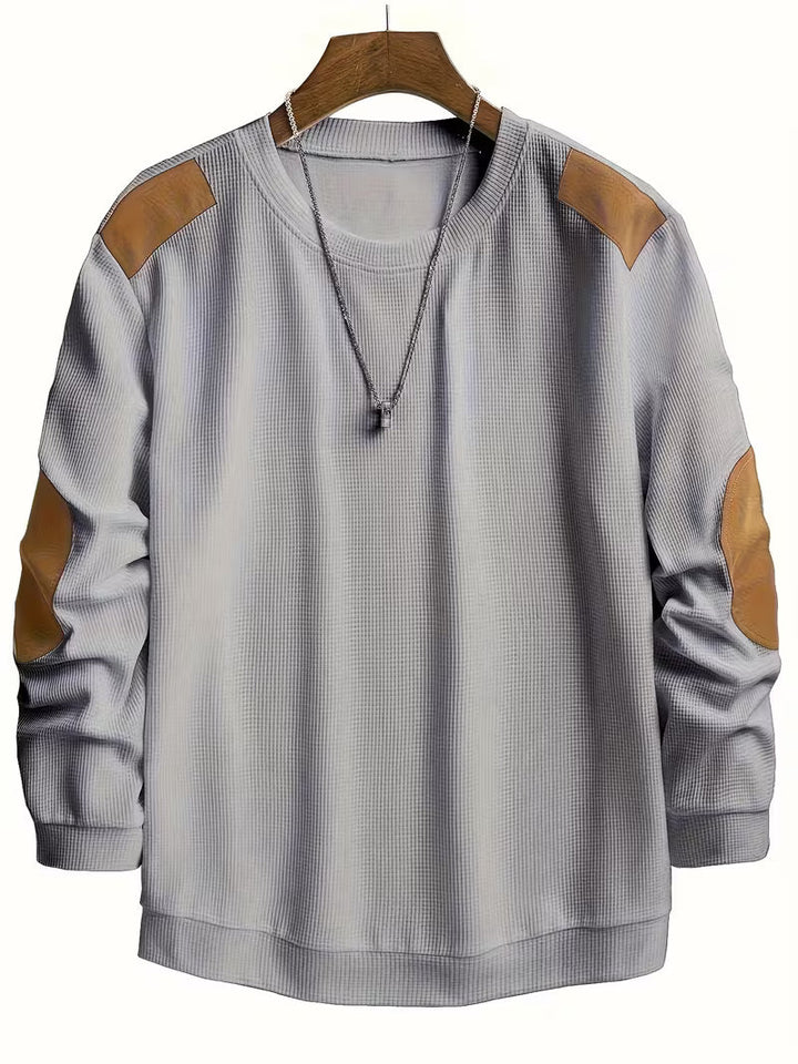 Joaol – Lässiges Sweatshirt Aus Waffelpiqué