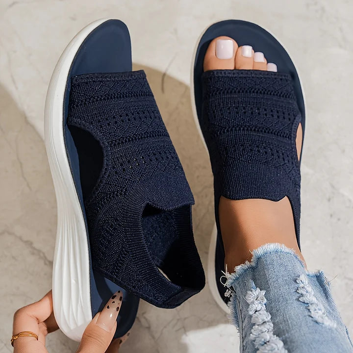 Deborish - Bequeme Orthopädische Sandalen Mit Offener Zehenpartie