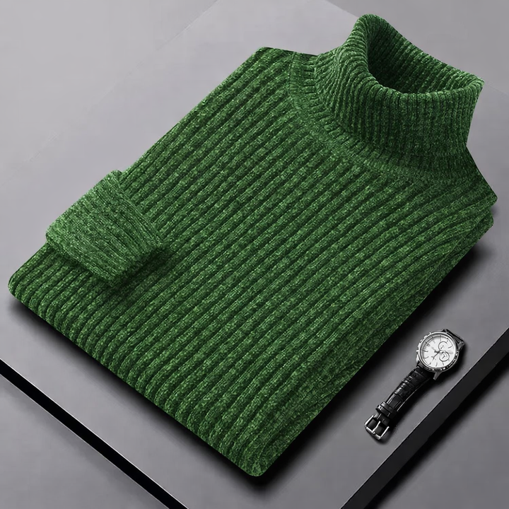 Morteza – Klassischer Rollkragen Pullover