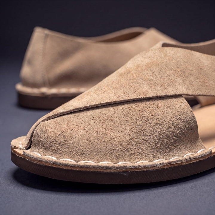 Jasprit - Stylische Mules Aus Wildleder