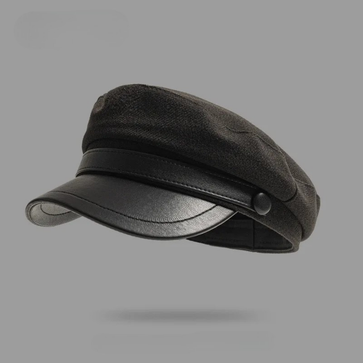 Zivko – Leder Baskenmütze
