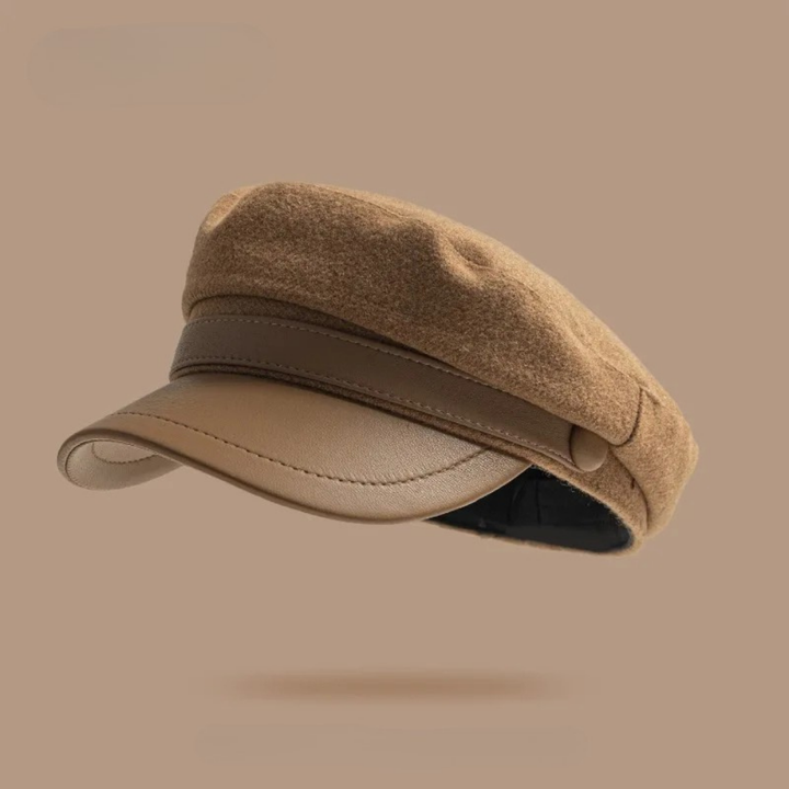Zivko – Leder Baskenmütze