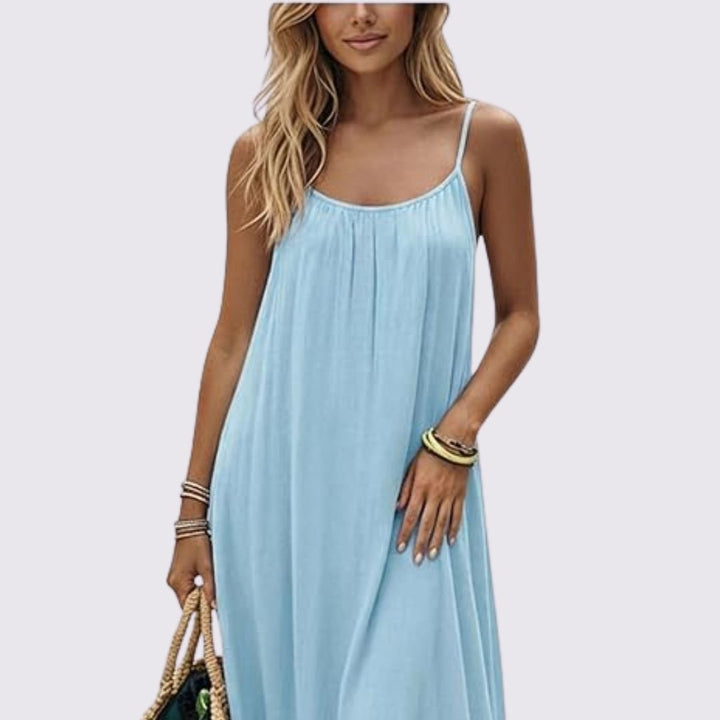 Diandra – Elegantes Rückenfreies Maxikleid