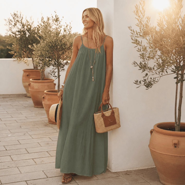 Diandra – Elegantes Rückenfreies Maxikleid