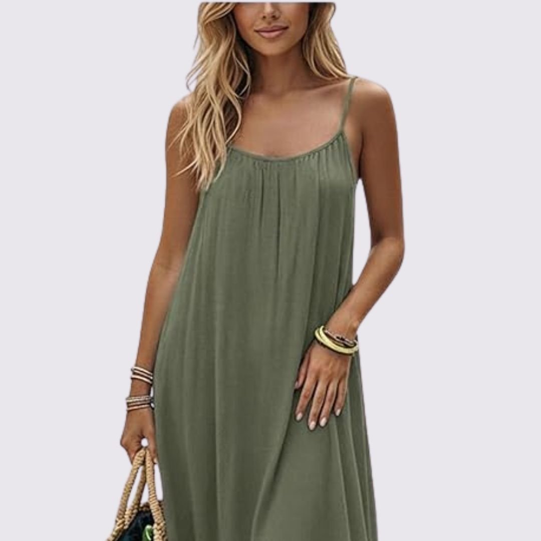 Diandra – Elegantes Rückenfreies Maxikleid