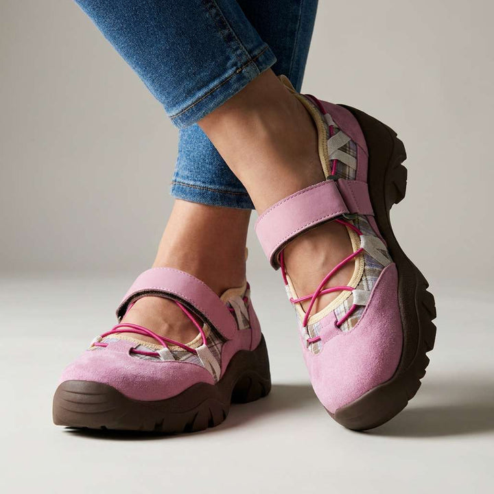 Wylma – Sneaker Mit Breiter Sohle Und Klettverschluss
