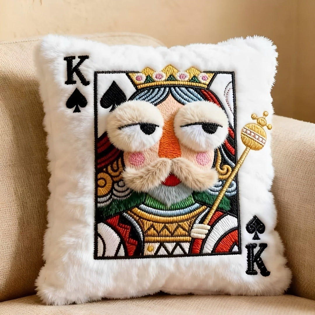 CrownPillow – Plüschkissen In Spatenform
